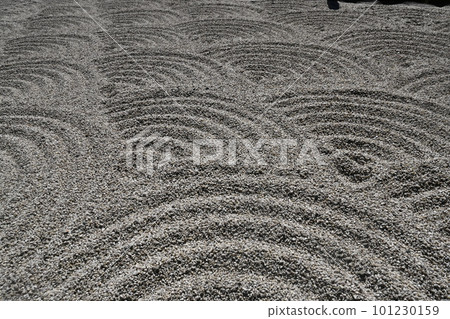 The shape of the dry landscape garden of Takayama Jinya 101230159