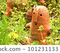 Spring nature and Haniwa 101231133