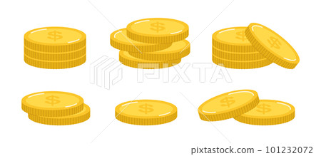 Gold coins Gold coins 101232072
