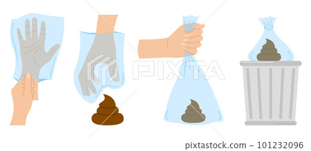 Step-by-step instructions for cleaning poop Step-by-step instructions for cleaning poop 101232096