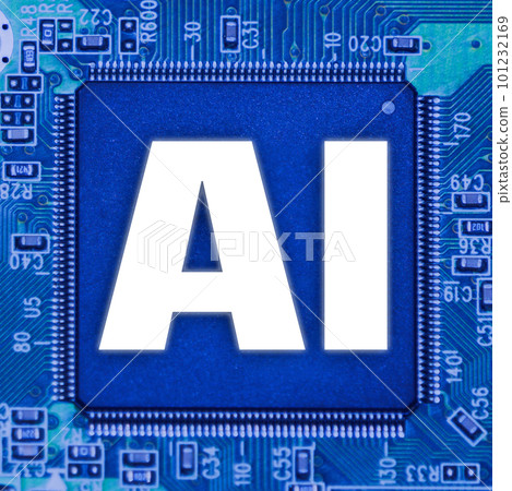 The development of AI, which is said to be close to singularity [ Image of technological innovation in artificial intelligence ] 101232169