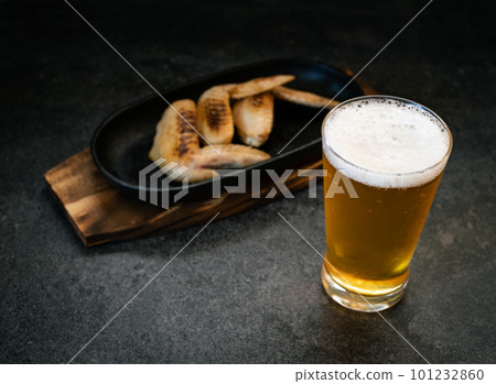 Beer and yakitori Beer and yakitori 101232860
