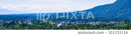 Karuizawa Karuizawa Town [High angle panorama of Karuizawa] 101233116