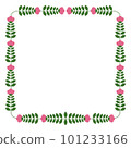 nordic flower frame 101233166