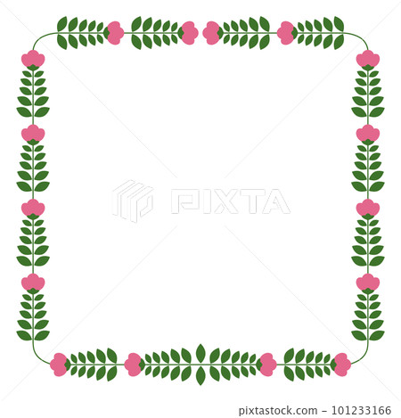 nordic flower frame 101233166