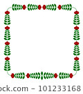 nordic flower frame 101233168