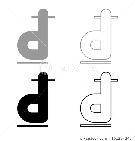 Dong sign Vietnamese money symbol Thai currency VND Vietnam cash set icon grey black color vector illustration image solid fill outline contour line thin flat style Dong sign Vietnamese money symbol Thai currency VND Vietnam cash set icon grey black color vector illustration image solid fill outline contour line thin flat style 101234243