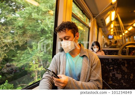 Man in mask 101234849