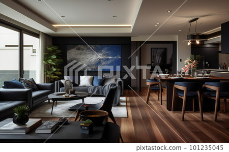 relaxing living room 101235045