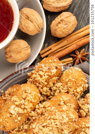 Christmas honey cookies Melomakarona Christmas honey cookies Melomakarona 101235756