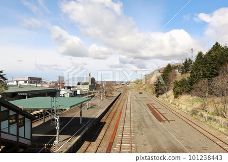 Hokkaido Akkeshi JR Hanasaki Line Akkeshi Station Hokkaido Akkeshi JR Hanasaki Line Akkeshi Station 101238443