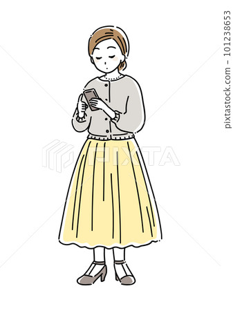 看到智能手機的女人1 看到智能手機的女人1 101238653