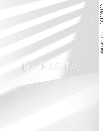 Vector Studio shot indoor Sunlight Shade White Product Display Background for Beauty, Toiletries and Healthcare Products. Vector Studio shot indoor Sunlight Shade White Product Display Background for Beauty, Toiletries and Healthcare Products. 101239300