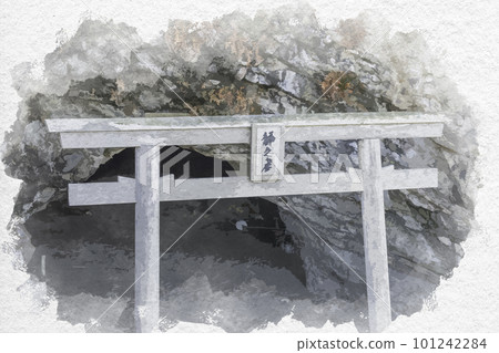 水彩風格靜之國（島根縣大田市） 101242284