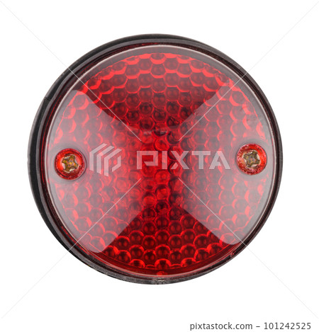 Motorcycle rear red brake light 101242525