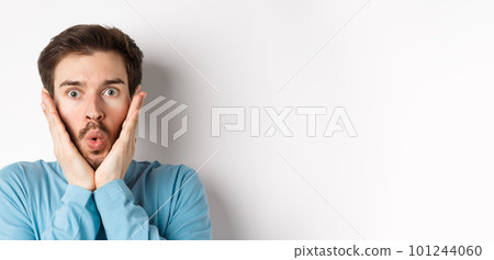 Slightly Impressed Facial Expression