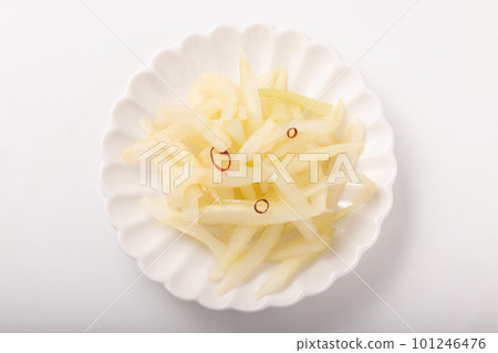 Shallow pickled celery Shallow pickled celery 101246476