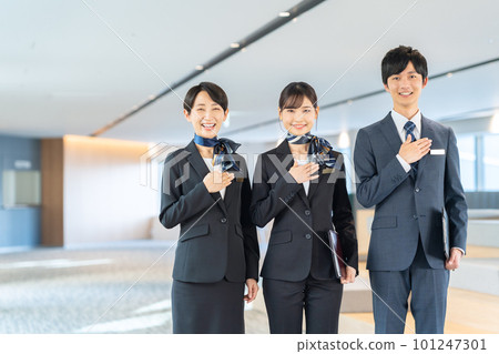 Hotel hotel man business customer service concierge real estate photography cooperation "LINK FOREST" 101247301