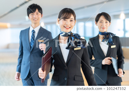 酒店酒店男商務客服禮賓樓盤攝影合作《LINK FOREST》 101247332