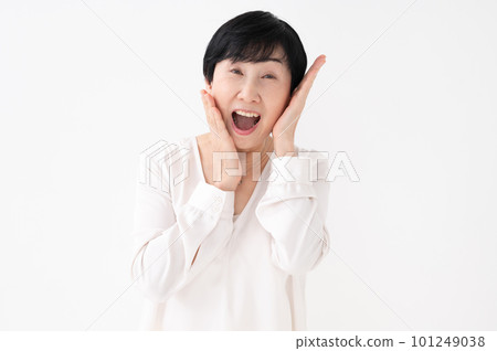 Surprised woman Surprised shock Surprised woman Surprised shock 101249038
