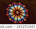 Beautiful stained glass 101251442