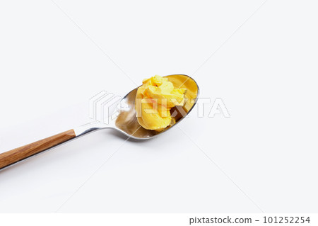 Margarine cheese butter on white. Margarine cheese butter on white. 101252254