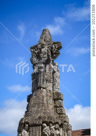 Calvary of Saint Franciscus church, Santiago de Compostela, Galicia, Spain Calvary of Saint Franciscus church, Santiago de Compostela, Galicia, Spain 101253806