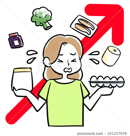 A woman who has trouble raising prices 101257676