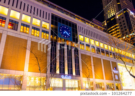 [Hokkaido] Night view around Sapporo Station 101264277