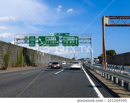 Kanetsu Expressway Tsurugashima Junction (Tsurugashima City, Saitama Prefecture) 101264595