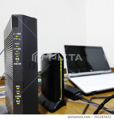 Modem router PC image Modem router PC image 101265831