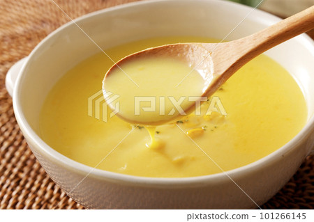 Spooned Corn Potage Soup Spooned Corn Potage Soup 101266145