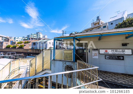 日本東京城市景觀、東急公司、代官山站等 日本東京城市景觀、東急公司、代官山站等 101266185