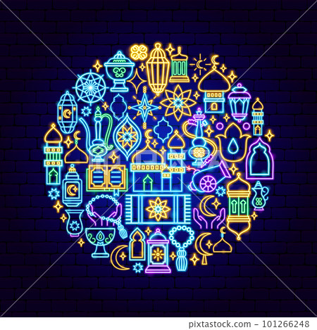 Ramadan Karem Neon Concept 101266248