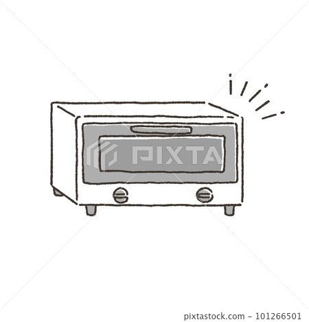 一個簡單的烤麵包機的插圖 一個簡單的烤麵包機的插圖 101266501