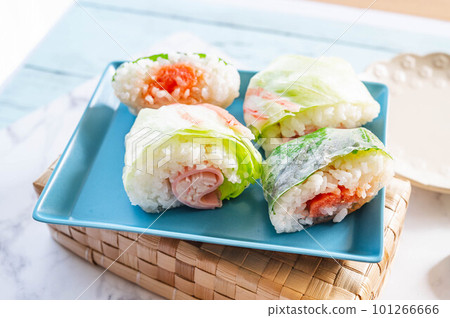 spring roll rice ball 101266666