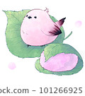 麻糬小鳥和櫻花年糕 101266925