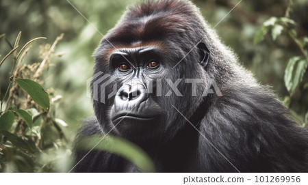 gorilla in the wild 101269956