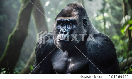 gorilla in the wild 101269963