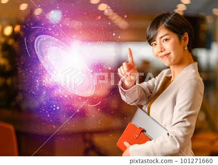 指向的女商人 101271660