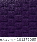 Taurillon cowhide blue with embossed geometric pattern, leather texture background close. 3D-rendering 101272065