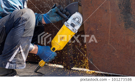 A locksmith at work A locksmith at work 101273586