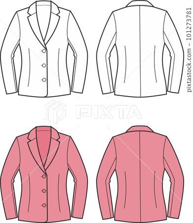 Set of womans business suit jacket. 101273781