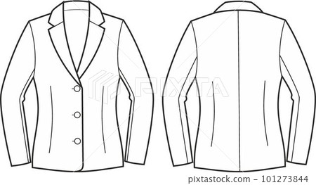Set of womans business suit jacket. Set of womans business suit jacket. 101273844