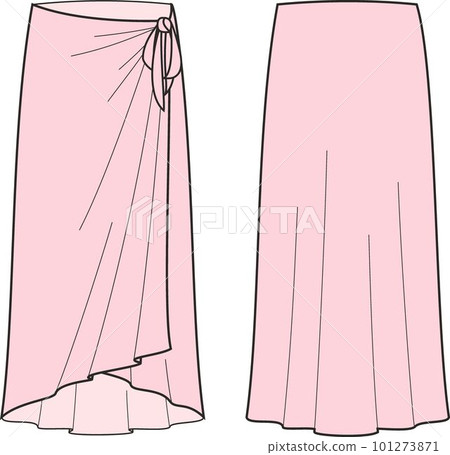 Womens pareo or sarong summer skirt.  101273871