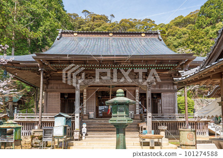 [第23次不動所]春天藥王寺本堂[四國88處] 101274588