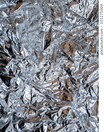 Background image metallic silver silver glitter wallpaper glitter decoration aluminum copy space luxury 101275009