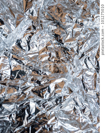 Background image metallic silver silver glitter wallpaper glitter decoration aluminum copy space luxury 101275010