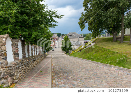 Street of town Ludza. Ludza is the oldest town in Latvia Street of town Ludza. Ludza is the oldest town in Latvia 101275399