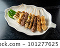Delicious grilled chicken platter 101277625